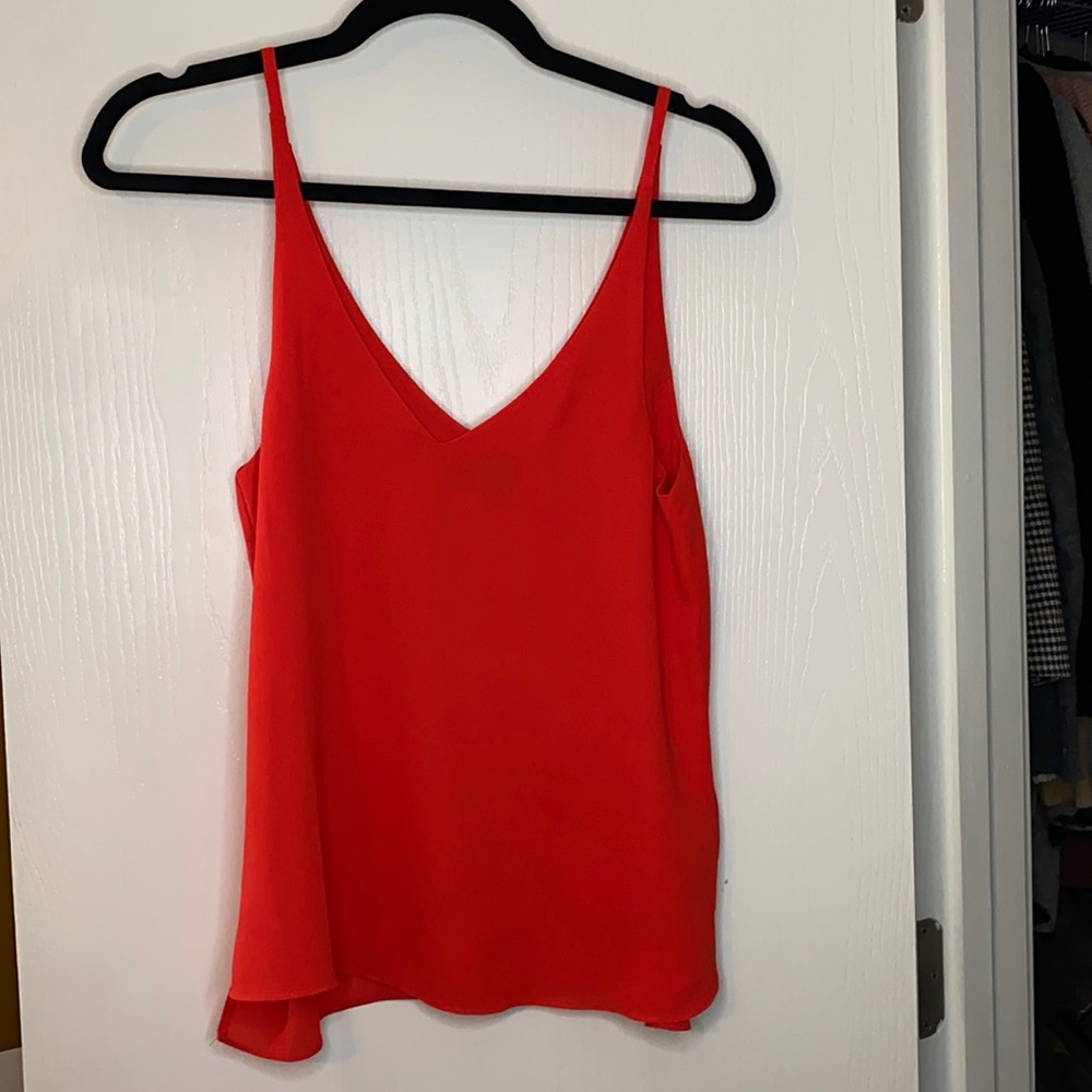 Top shop spaghetti strap, V neck blouse